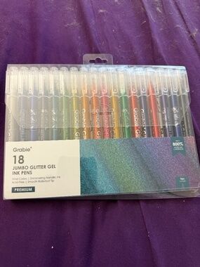 Grabie glitter gel pens jumbo